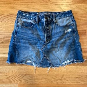 American Eagle jean skirt